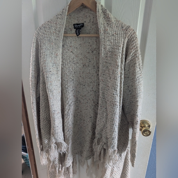 Wrangler Cream Textured Women's Cardigan - Picture 1 of 4